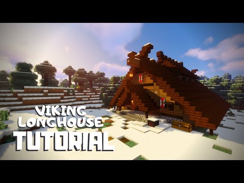 EPIC Viking Longhouse Build in Minecraft!