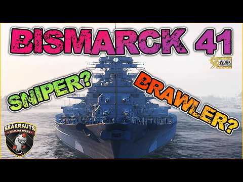 OP? 🛠️ BISMARCK'41 🛠️ Sniper & Brawler - is that possible? 😍 World of Warships ⚓