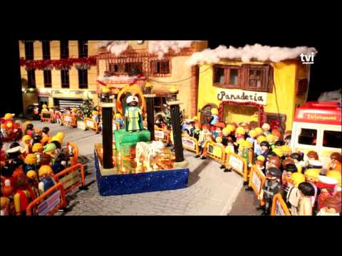 Cabalgata reyes magos playmobil