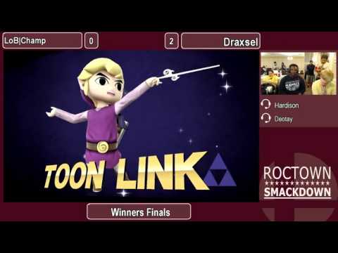 Roctown Smackdown - Smash 4 - Winners Finals - LoB Champ vs Draxsel
