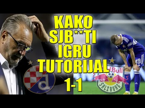 🔴DINAMO 1-1 SALZBURG 🔴ČALE UPROPASTIO DINAMO?  ŠTA DALJE?