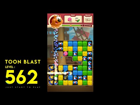 Toon Blast Level 562