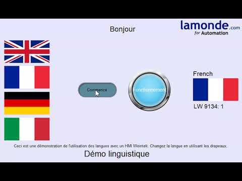 Weintek HMI Language Demo