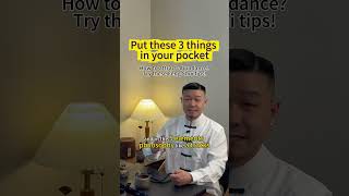 Put these 3 things in your pocket, good luck will follow you! #fengshuitips #fivetips #goodluck