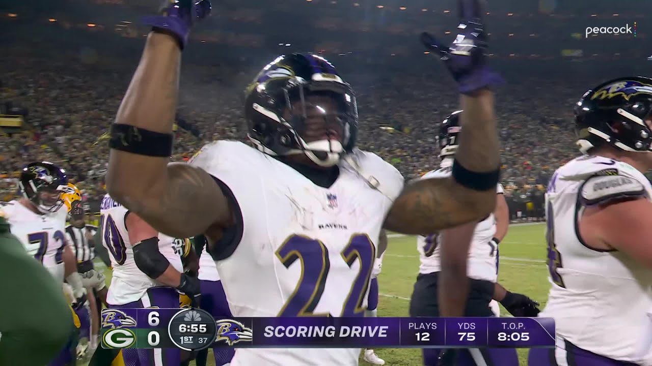 Ravens open scoring with a Henry TD