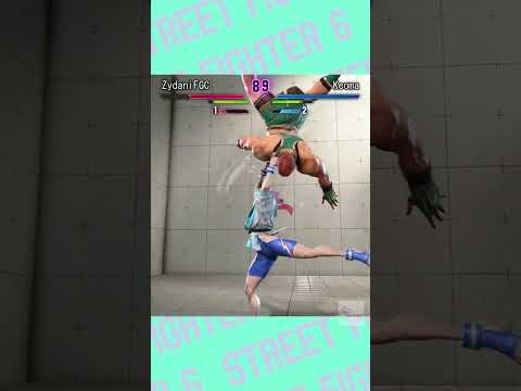 6'8 Muscle Mom 💪 vs 5'9 Dancing Queen 🩰 Love Keoma Manon's Fake Outs! 🔥 #streetfighter6