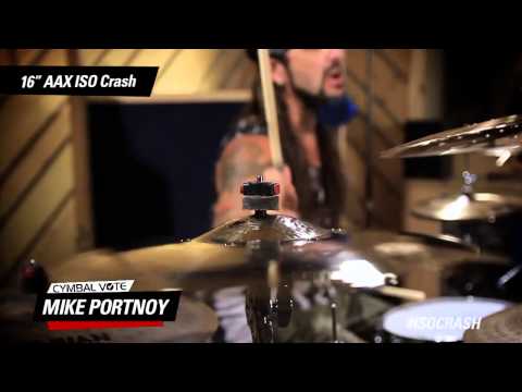 Cymbal Vote - Mike Portnoy - Demo - 16" AAX ISO Crash