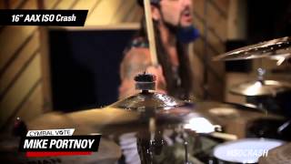 Video thumbnail for Cymbal Vote - Mike Portnoy - Demo - 16" AAX ISO Crash by SABIAN Cymbals