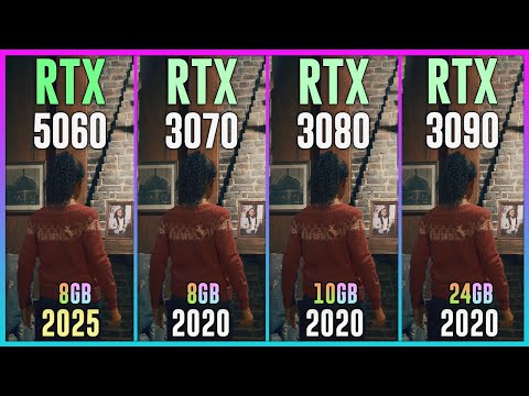 RTX 5060 vs RTX 3070 vs RTX 3080 vs RTX 3090 - Test in 20 Games