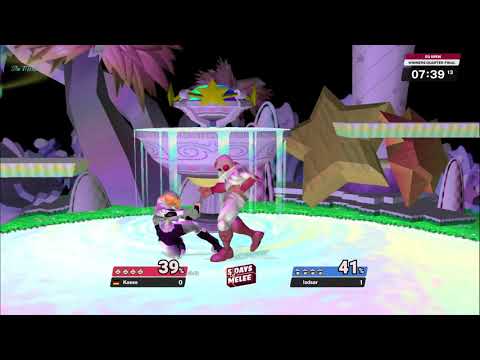5 Days of Melee EU Open - Kaese (Sheik) Vs. Isdsar (Cpt. Falcon) - Winners Quarters
