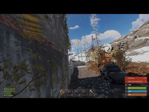 How to loot top of Launch Site with MINICOPTER without braking Sam Sites. #Oblivion  RUST SURVIVAL