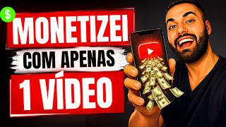 COMO MONETIZAR UM CANAL RÁPIDO NO YOUTUBE [MONETIZEI EM 1 VÍDEO]