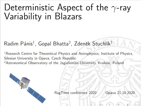 RAGtime 22 – R. Panis: Deterministic Aspect of the γ-ray Variability in Blazars
