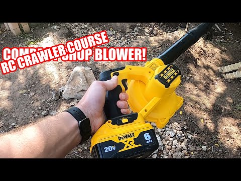 Shop Blower for the RC Crawler course (Dewalt DCE100)