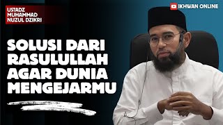 Download lagu SOLUSI DARI RASULULLAH AGAR DUNIA MENDATANGIMU | USTADZ MUHAMMAD NUZUL DZIKRI mp3