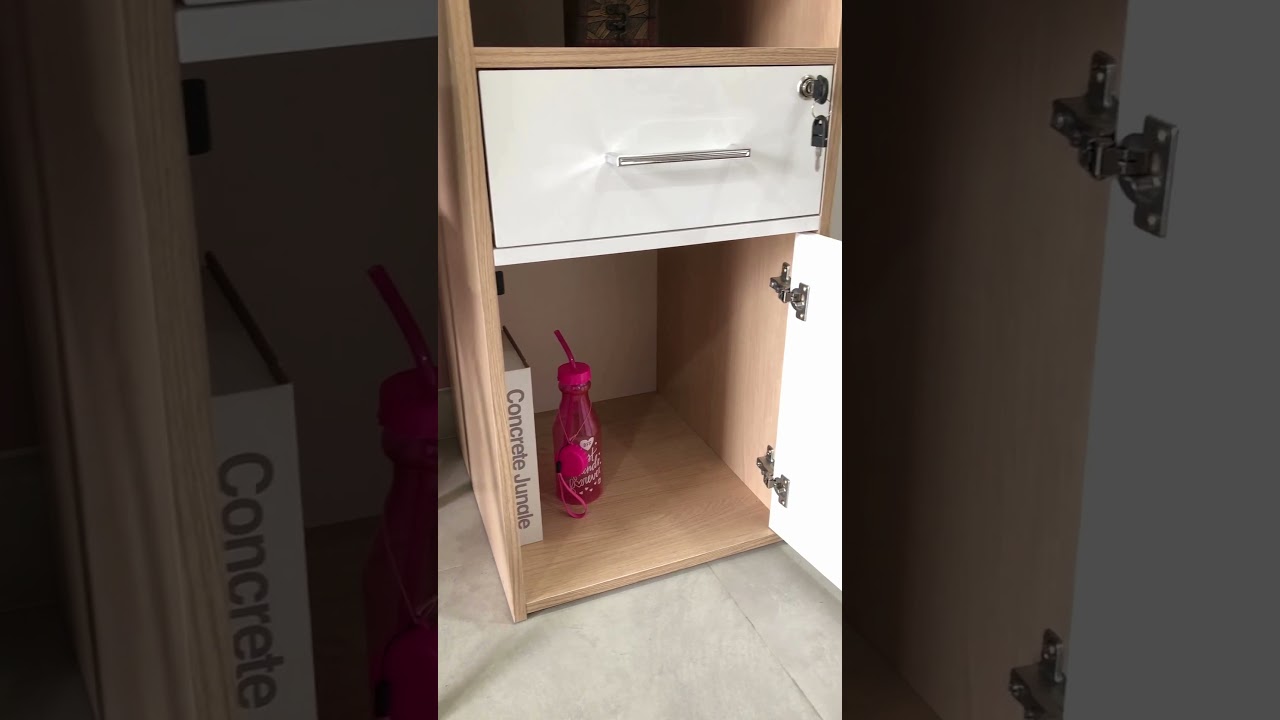 Thumbnail do vídeo - Escrivaninha Hall - Ipê/Branco