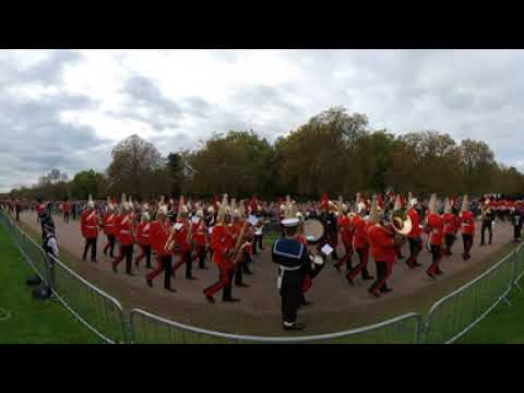 Queen Elizabeth II Funeral - Windsor Castle Long Walk in 360
