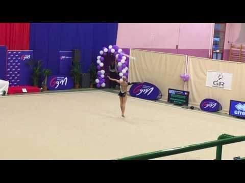 Championnat de France Elite senior 2017 - Kseniya Moustafaeva cerceau