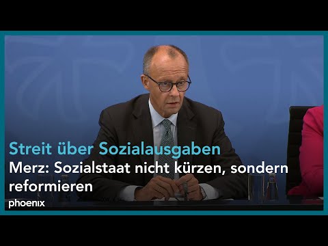 Koalitionsausschuss: Pressekonferenz nach Beratungen zu Sozialreformen | 03.09.25