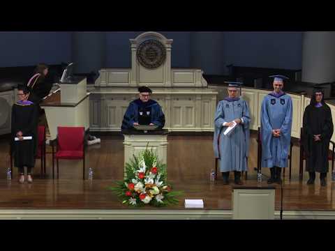 School of Architecture Spring 2017 Graduation Honors Convocation