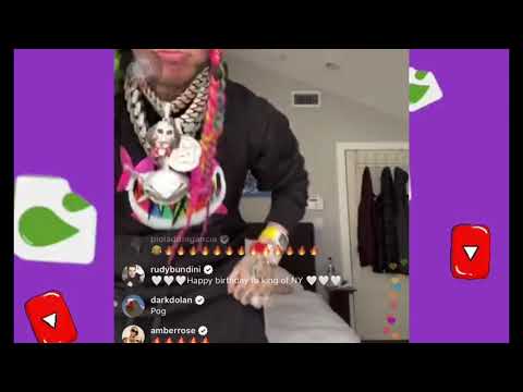 6IX9INE BROKE THE INTERNET WITH OVER 2M VIEWS ON LIVE +ADDRESSES SNITCHING