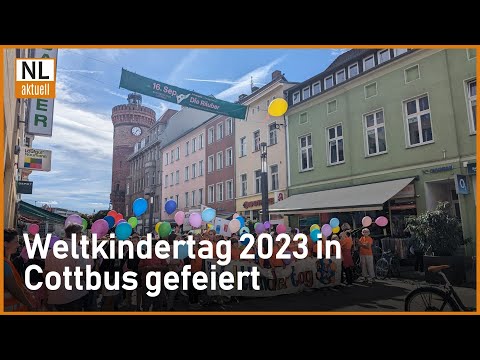 Cottbus | Weltkindertag 2023 gefeiert, Kinderkarawane, Kinderrechte und Mitmachaktionen