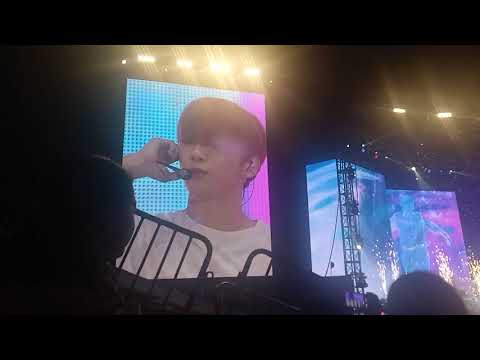 Kang daniel "i hope" color on me Fan meeting in manila
