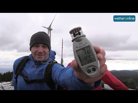 wetteronline.de: Orkanböen im Schwarzwald (18.11.2016)