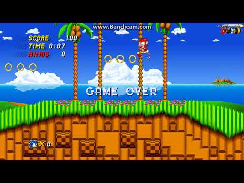Sonic 2 HD - Kapanış Ekranı(Game Over Screen)
