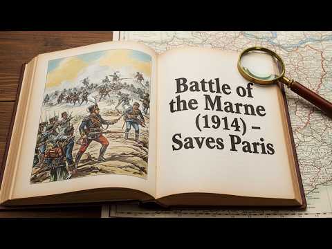 Battle of the Marne (1914) – Saves Paris #ww1