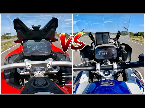 Thumbnail for BMW R 1250 GS VS DUCATI MULTISTRADA V4 - 0 A 200 KM/H QUEM LEVA? by BMW, Ducati