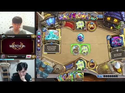 kin0531 vs Surrender - Group B Initial - Hearthstone Grandmasters Asia-Pacific 2020 Season 2 - Week