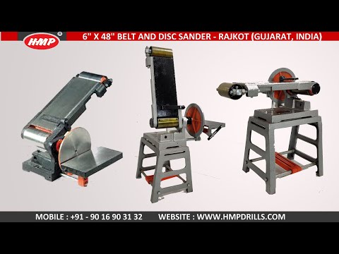 Heavy Duty Belt And Disc Sander Machine