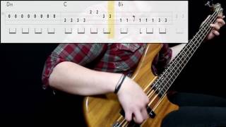 The Aquabats - Hot Summer Nights (Won&#39;t Last Forever)! (Bass Cover) (Play Along Tabs In Video)