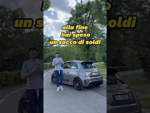 Conta più la FUFFA di come si guida veramente  #abarthisti #695biposto #abarth500 #carbonio #benzina