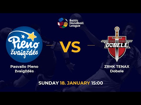 Pasvalio Pieno žvaigždės - ZRHK TENAX Dobele - BHL 25/26