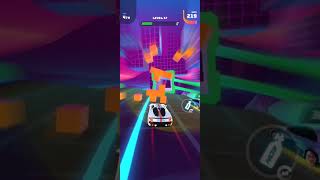 Blazing Through a Neon City! Cyber Racer Gameplay | High-speed race #arcadegames #androidgames #a8