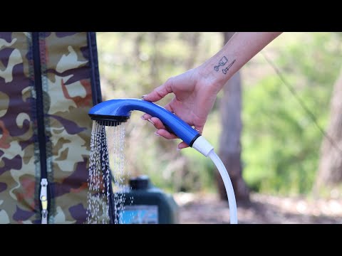 HOT CAMPING SHOWER MADE EASY! 💦