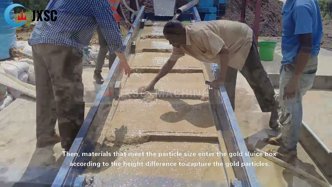 Alluvial Gold Washing & Gravity separation Processing Plant