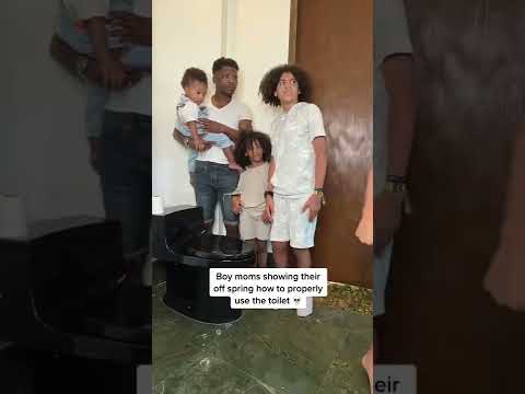 boy moms showing their offspring how to properly use the toilet 💀  #shorts #thebeverlyhalls