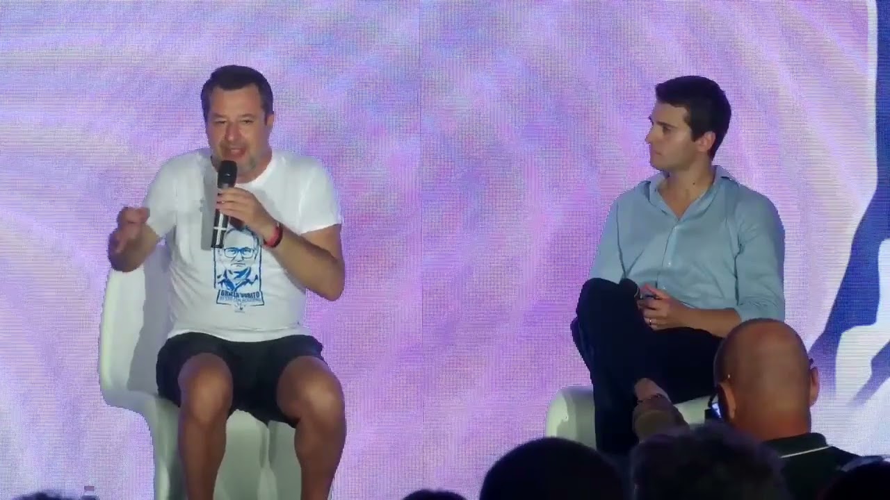 MATTEO SALVINI ALLA FESTA DELLA LEGA ROMAGNA