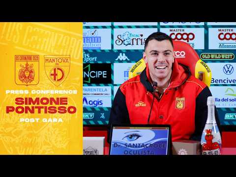 PRESS AREA | PONTISSO AFTER THE CATANZARO-MANTOVA MATCH