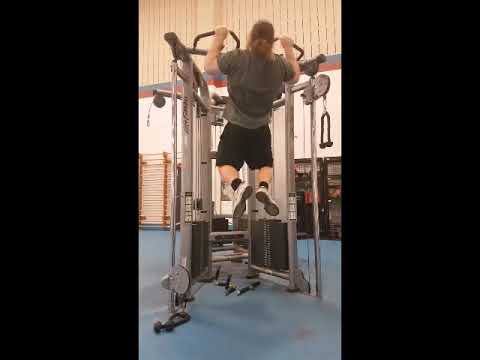 10 pull ups at 280 lbs bodyweight