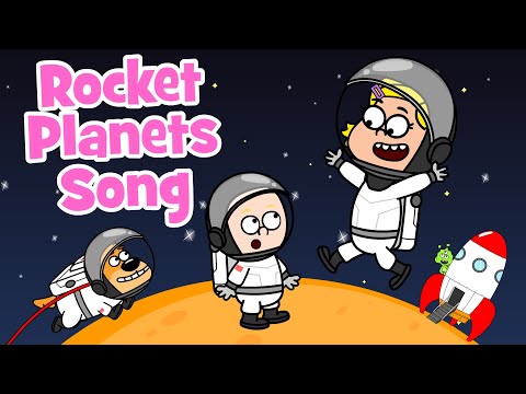 ♪ ♪ "Rocket" Song for Children | "Rocket" Planets Song | Hooray Kids Songs & Nursery Rhymes  | Space