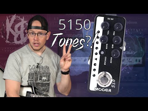 Tiny Peavey 5150?! | Mooer Brown Sound 015 Preamp Pedal!