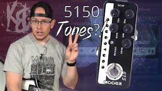 Video thumbnail for Tiny Peavey 5150?! | Mooer Brown Sound 015 Preamp Pedal! by Kyle Bull