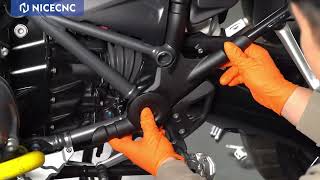 For BMW R1200GS R1250GS GSA Motorcycle Frame Protector Panel Gua