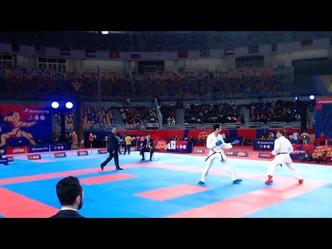 Omar Shaqrah (JOR) Vs Mohammad Alotaibi (KUW) - Final- Male -60kg - Karate1 Cairo Series A 2022