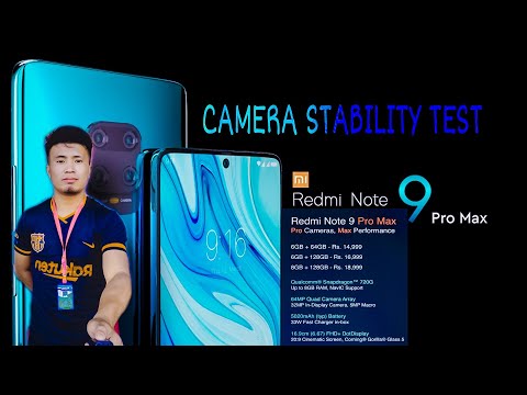 📱REDMI NOTE 9 PRO MAX || CAMERA STABILIZATION TEST || ULTRA WIDE-ANGLE ||