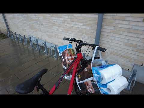 MongoTV_7945 - Del 3 - Cykler Til LIDL Dagen Før Juleaften og Køber Toiletpapair og Mad og Drikke